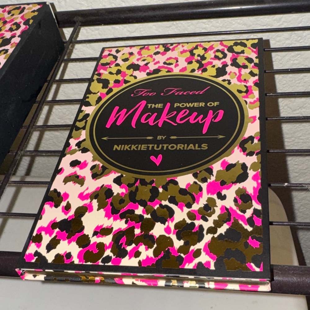 Too Faced The Power of Makeup Palette by NikkieTutorials - Pink, Gold, and Black